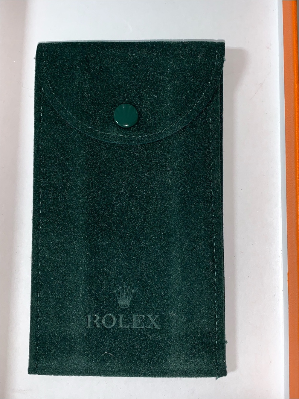 Rolex Green Soft Travel Maintenance Pouch